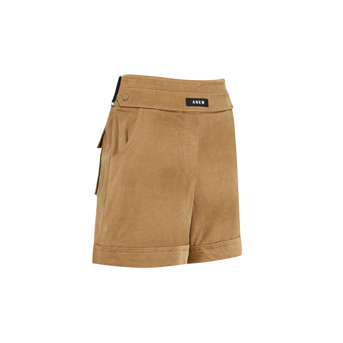 어뉴골프(ANEW GOLF) WOMEN VELVET HIGH WAIST HALF PANTS_CM