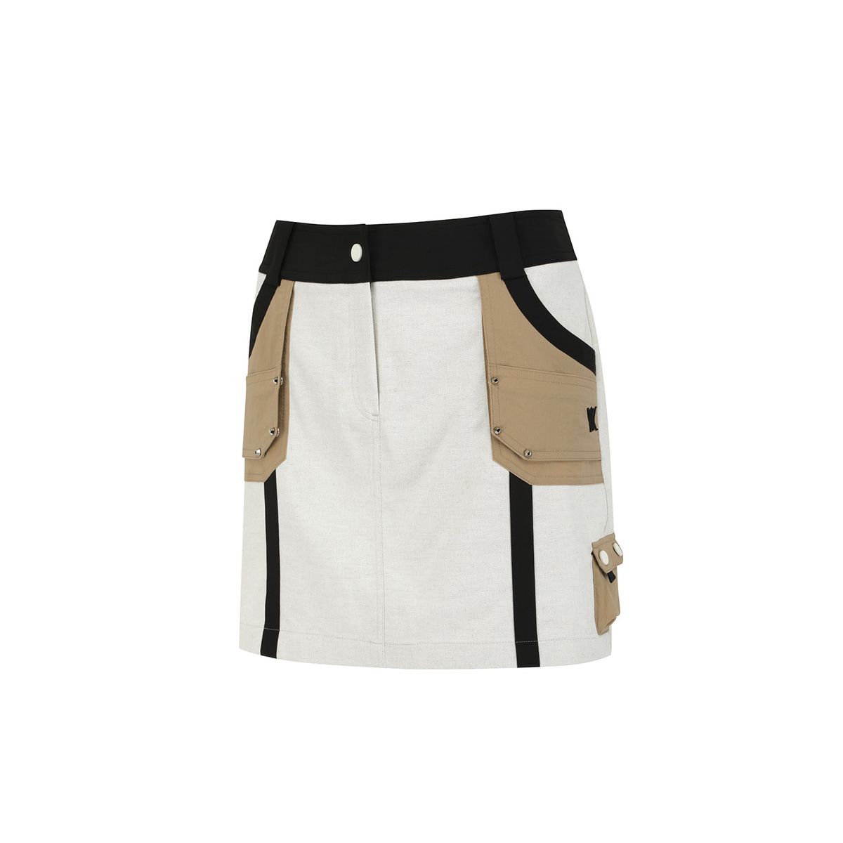 어뉴골프(ANEW GOLF) WOMEN FABRIC MIX CARGO SKIRT_LE