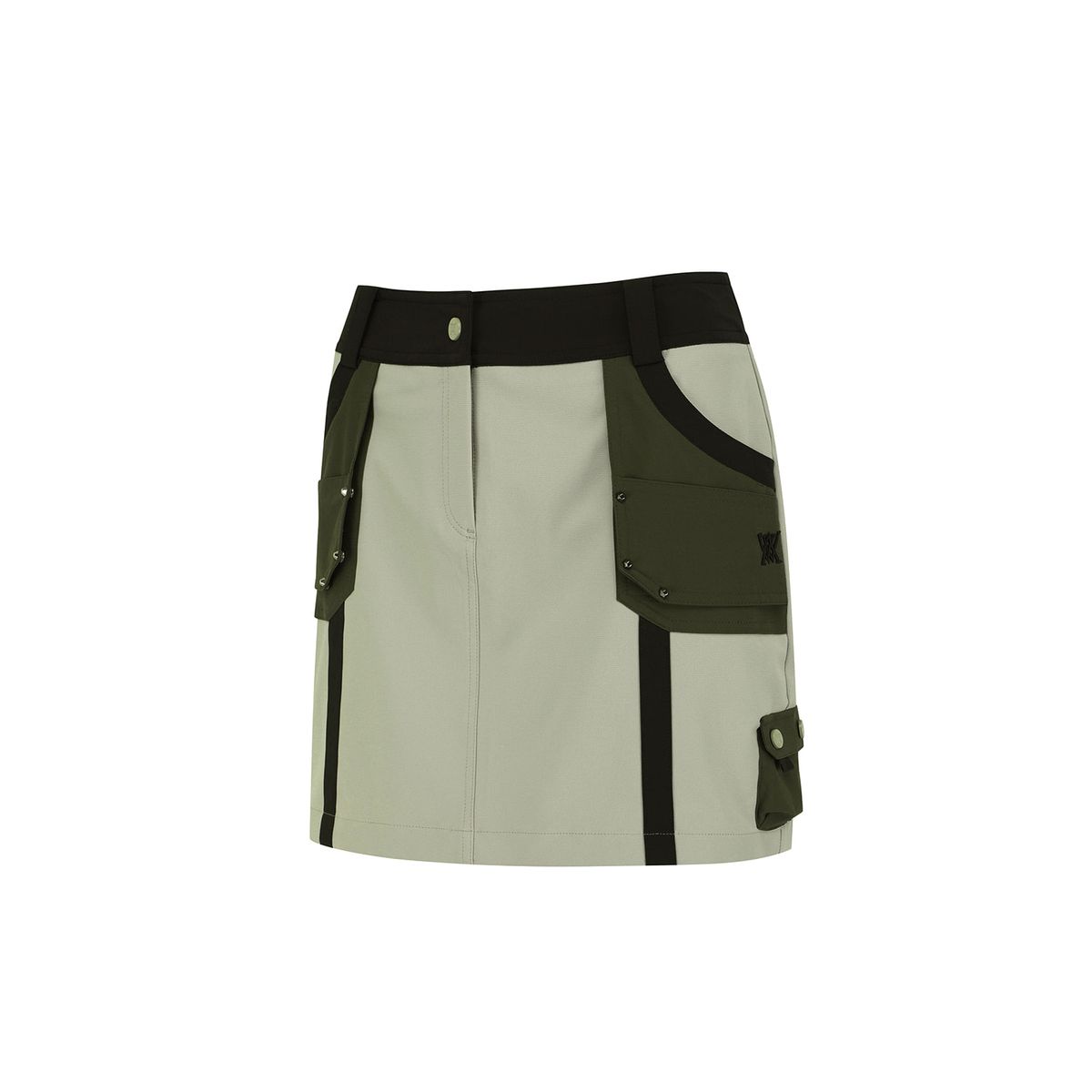 어뉴골프(ANEW GOLF) WOMEN FABRIC MIX CARGO SKIRT_KB