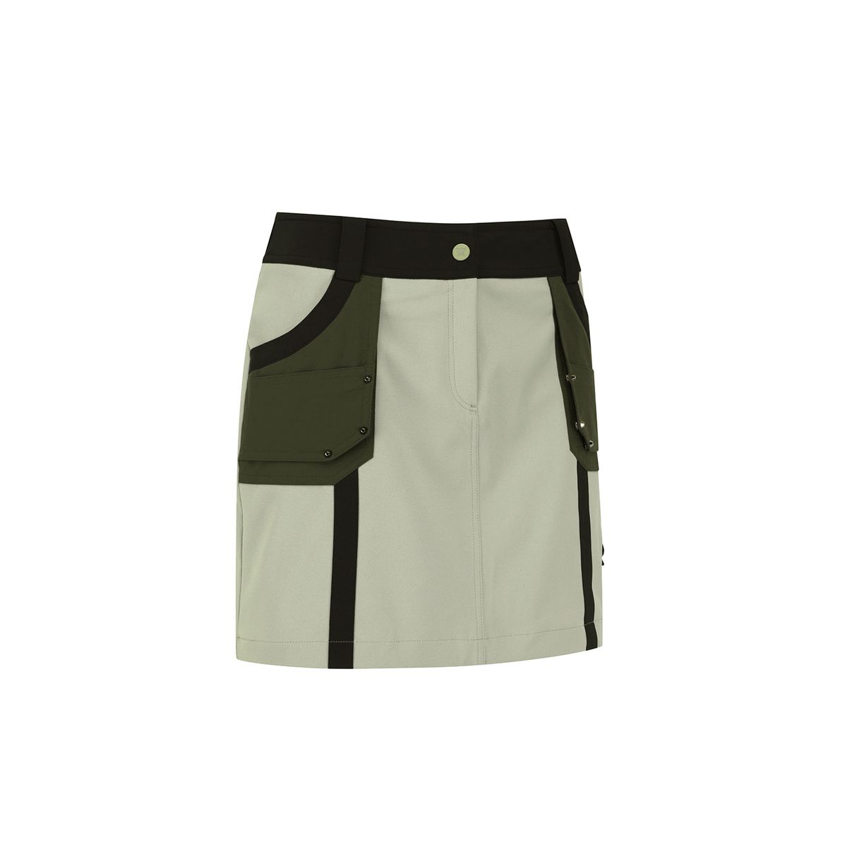 어뉴골프(ANEW GOLF) WOMEN FABRIC MIX CARGO SKIRT_KB