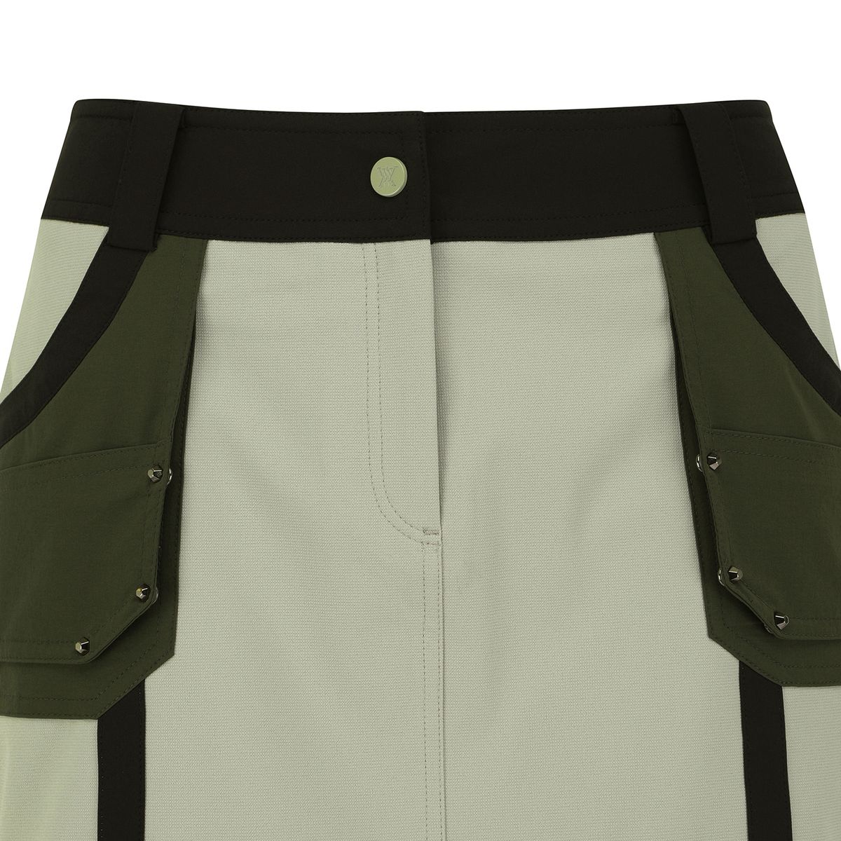 어뉴골프(ANEW GOLF) WOMEN FABRIC MIX CARGO SKIRT_KB