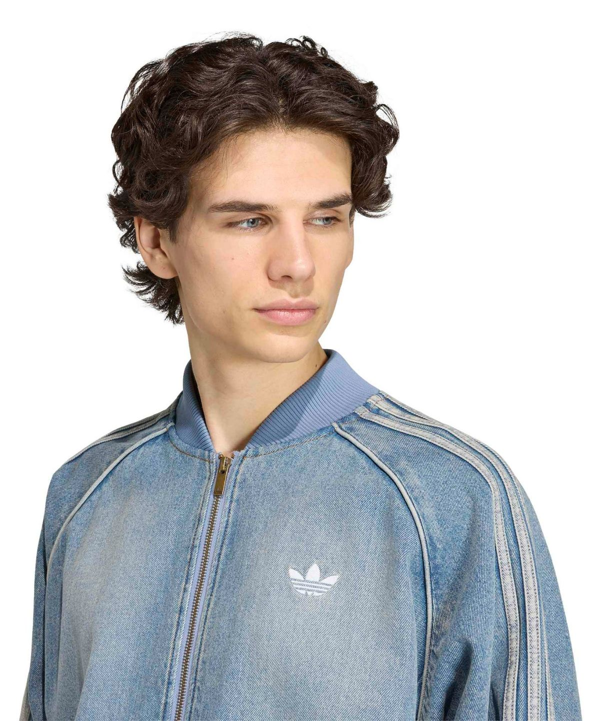 아디다스(ADIDAS) SST 데님 트랙탑 - 블루 / KS4962