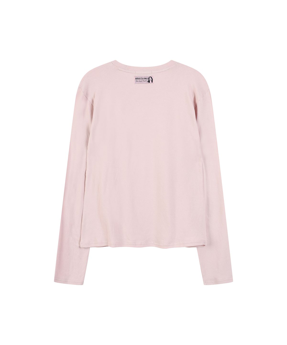 라라폭스(LALAFOX) 레귤러 그래픽 롱슬리브 (PINK) BS4CL005