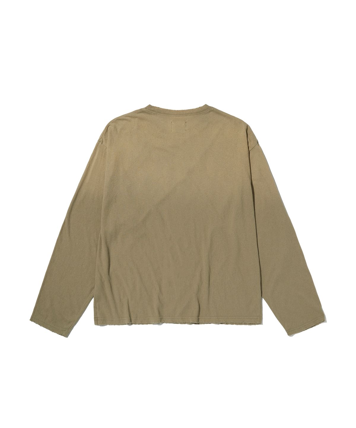 스웨이드(SUADE) WASHED SLUB LONG SLEEVE [WASHING KHAKI]