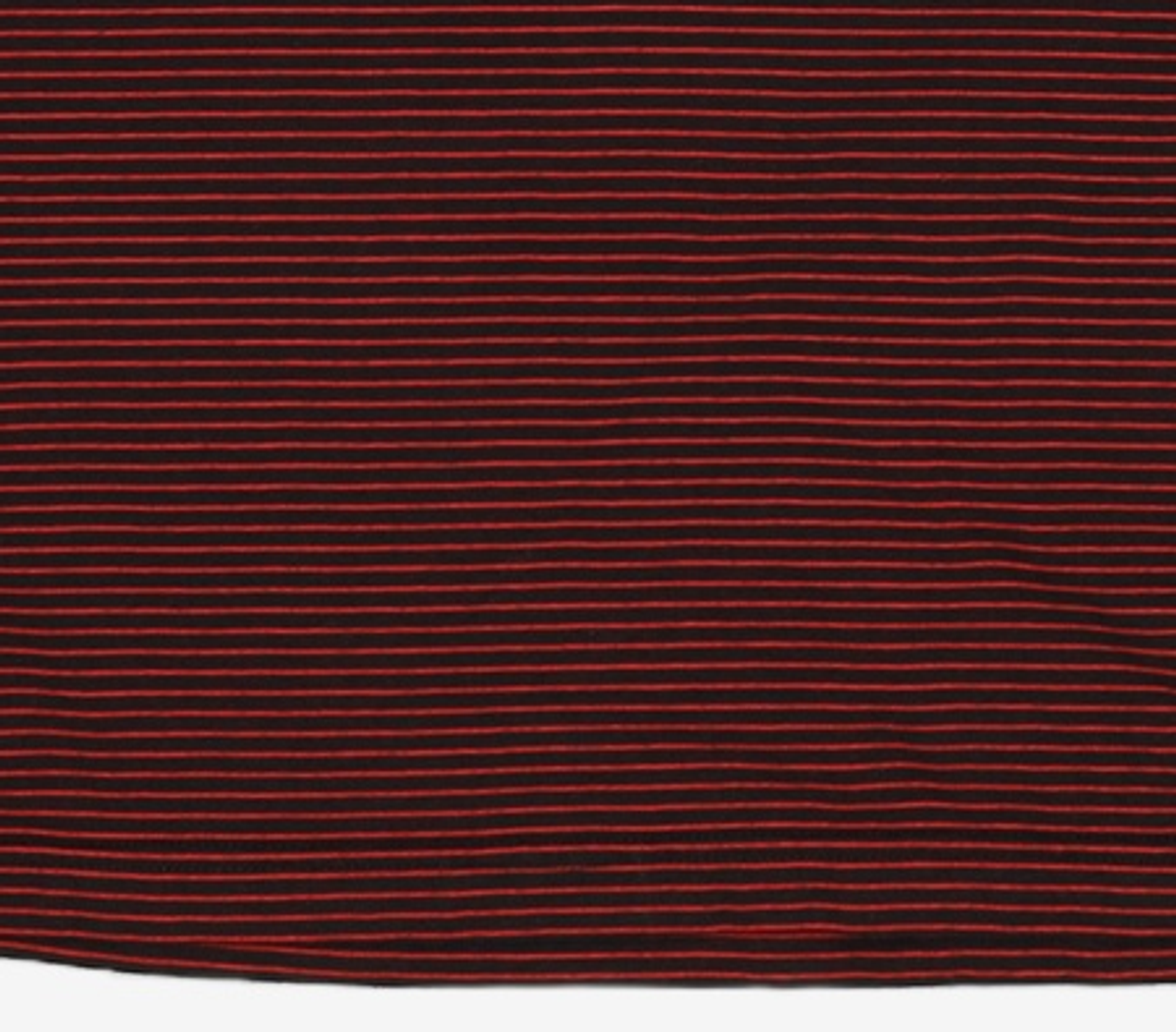 셔터(SHIRTER) SOFT STRIPE T-SHIRT (BLACK RED) M