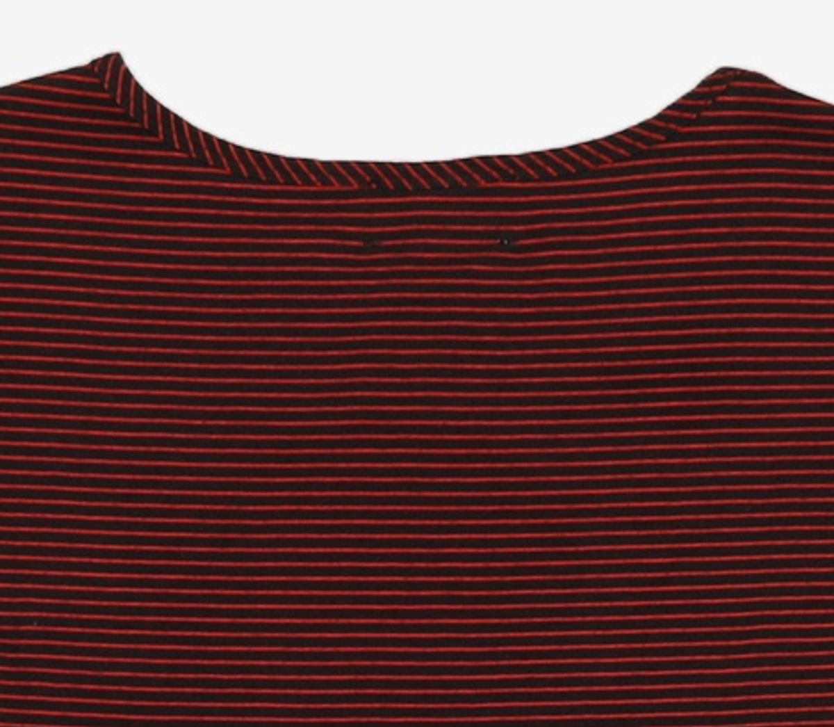 셔터(SHIRTER) SOFT STRIPE T-SHIRT (BLACK RED) M