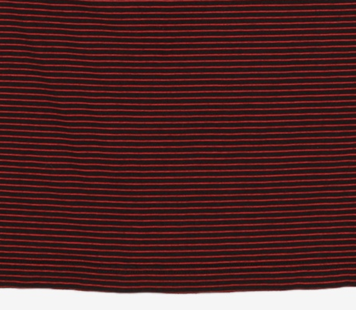 셔터(SHIRTER) SOFT STRIPE T-SHIRT (BLACK RED) M