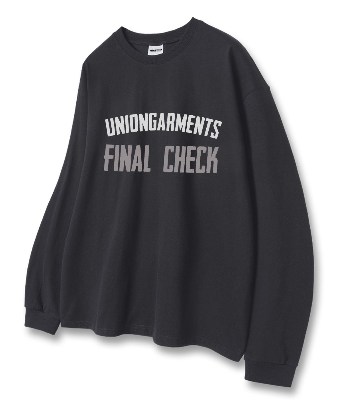 유니온가먼츠(UNION GARMENTS) 파이널체크 루즈핏 긴팔 티셔츠 3COLOR [베이직or시보리]