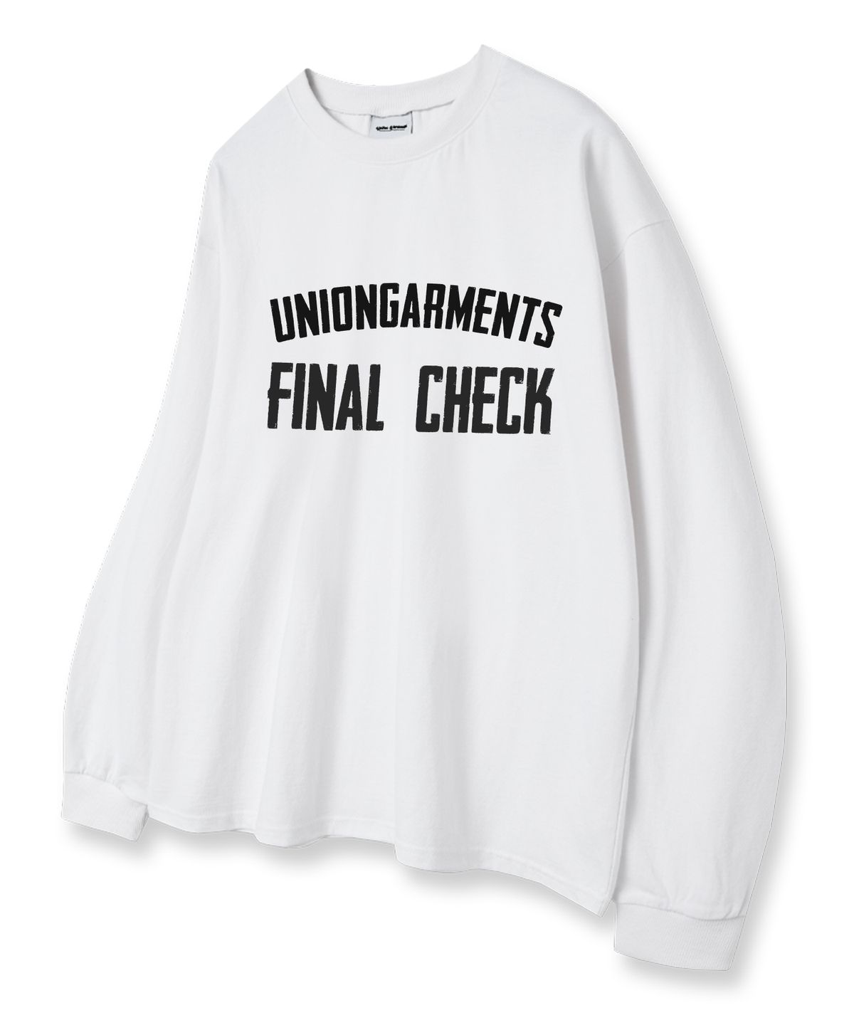 유니온가먼츠(UNION GARMENTS) 파이널체크 루즈핏 긴팔 티셔츠 3COLOR [베이직or시보리]