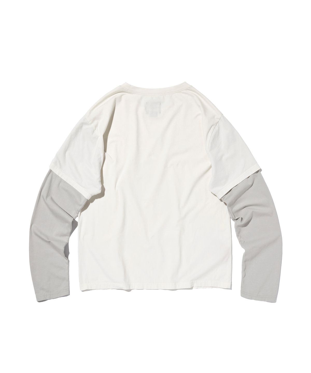 스웨이드(SUADE) COLOR LAYERED LONG SLEEVE [IVORY]