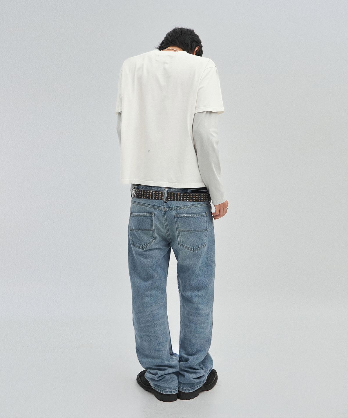 스웨이드(SUADE) COLOR LAYERED LONG SLEEVE [IVORY]