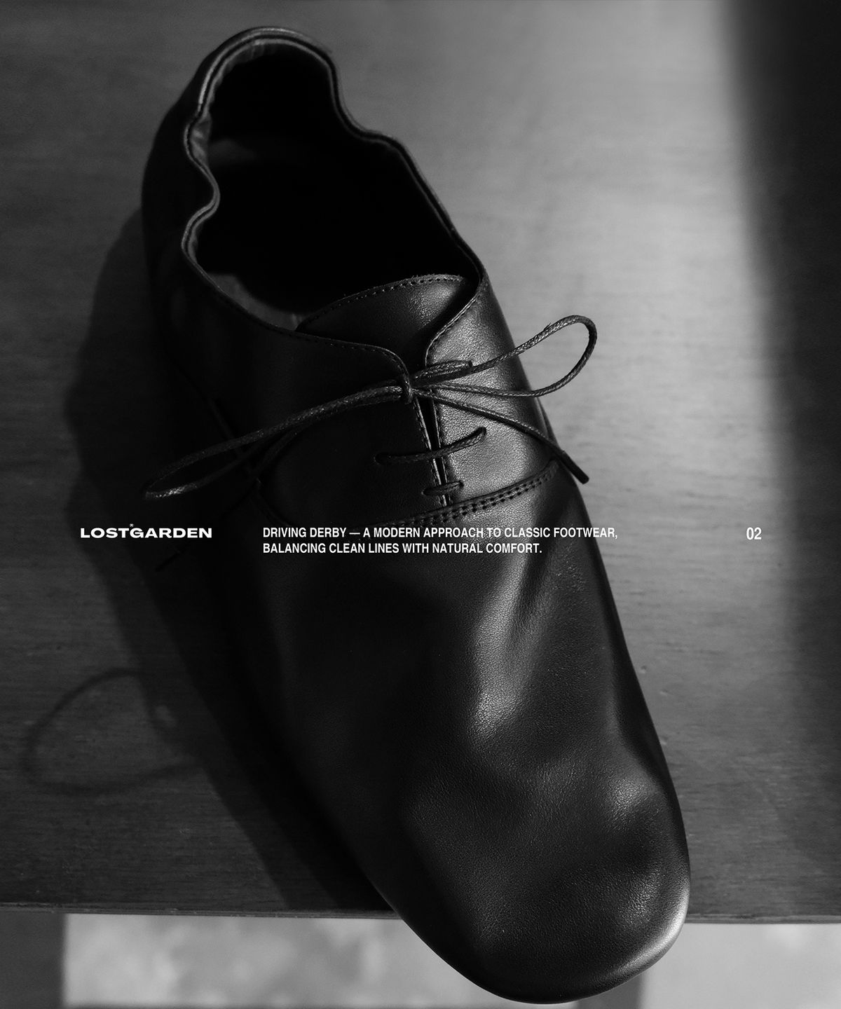 로스트가든(LOSTGARDEN) UNIFORM Driving Derby Black
