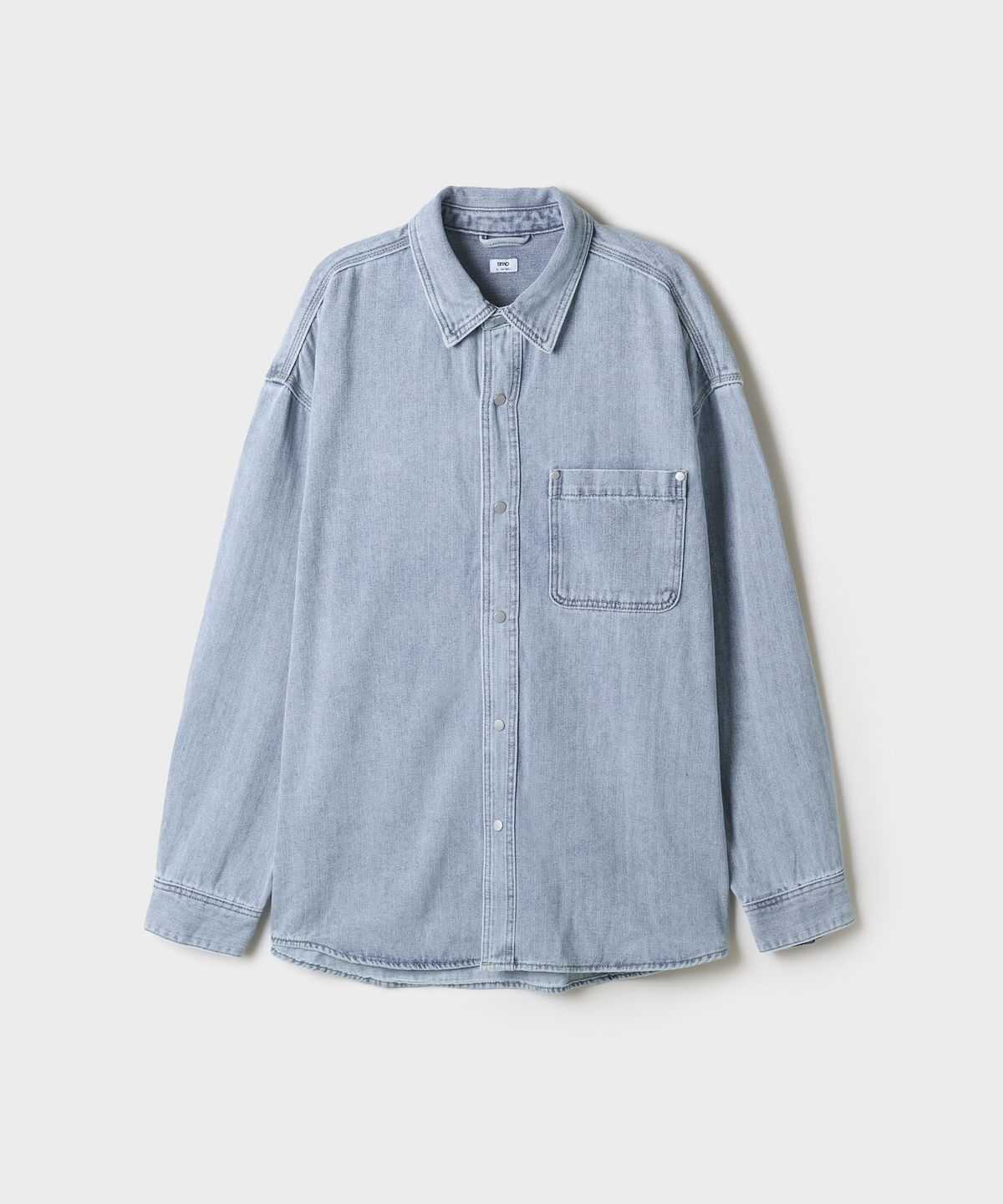 스파오(SPAO) 데님 헤링본 재킷_SPJEG49C04
