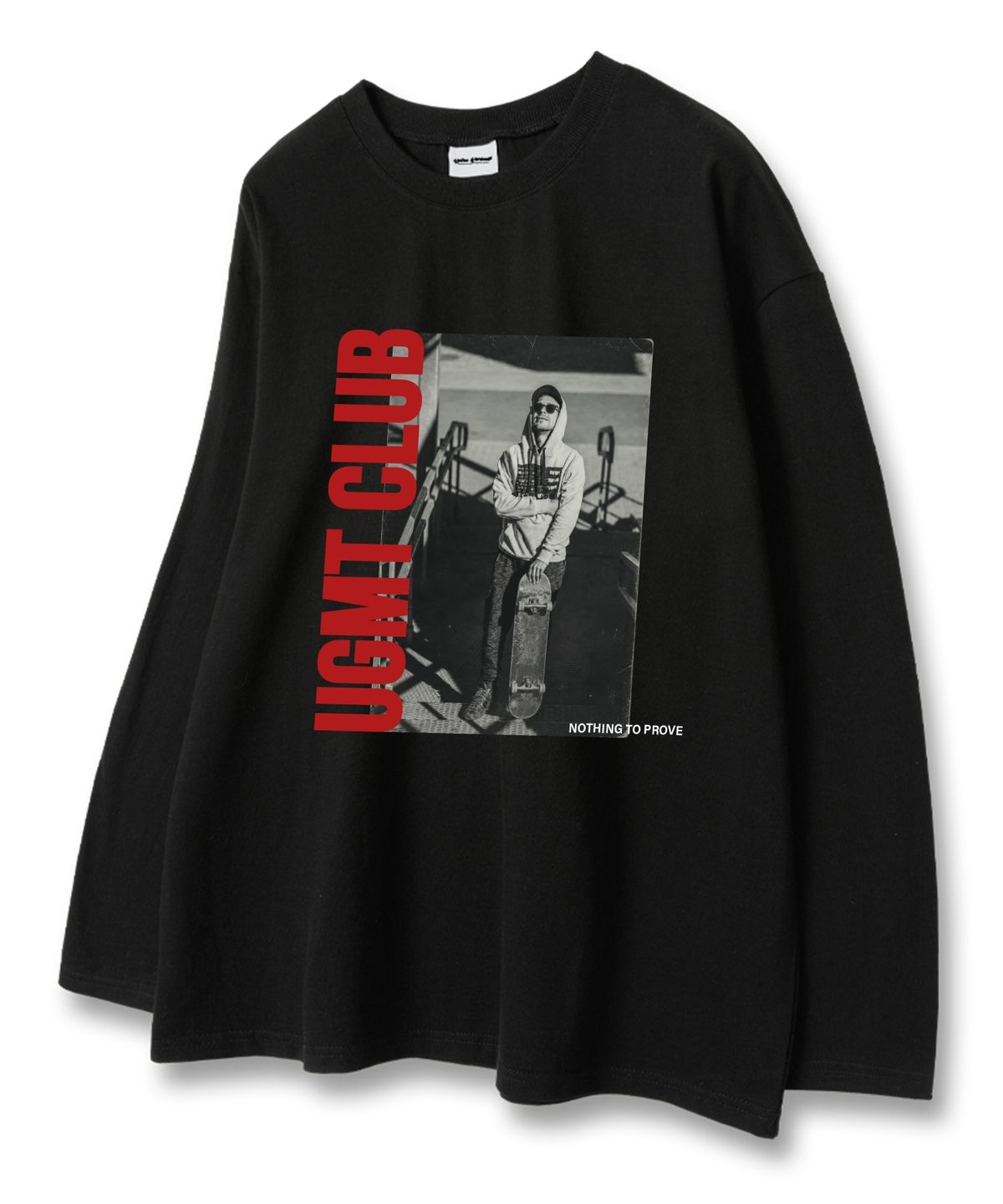 유니온가먼츠(UNION GARMENTS) 나띵투프로브 루즈핏 긴팔 티셔츠 3COLOR [베이직or시보리]