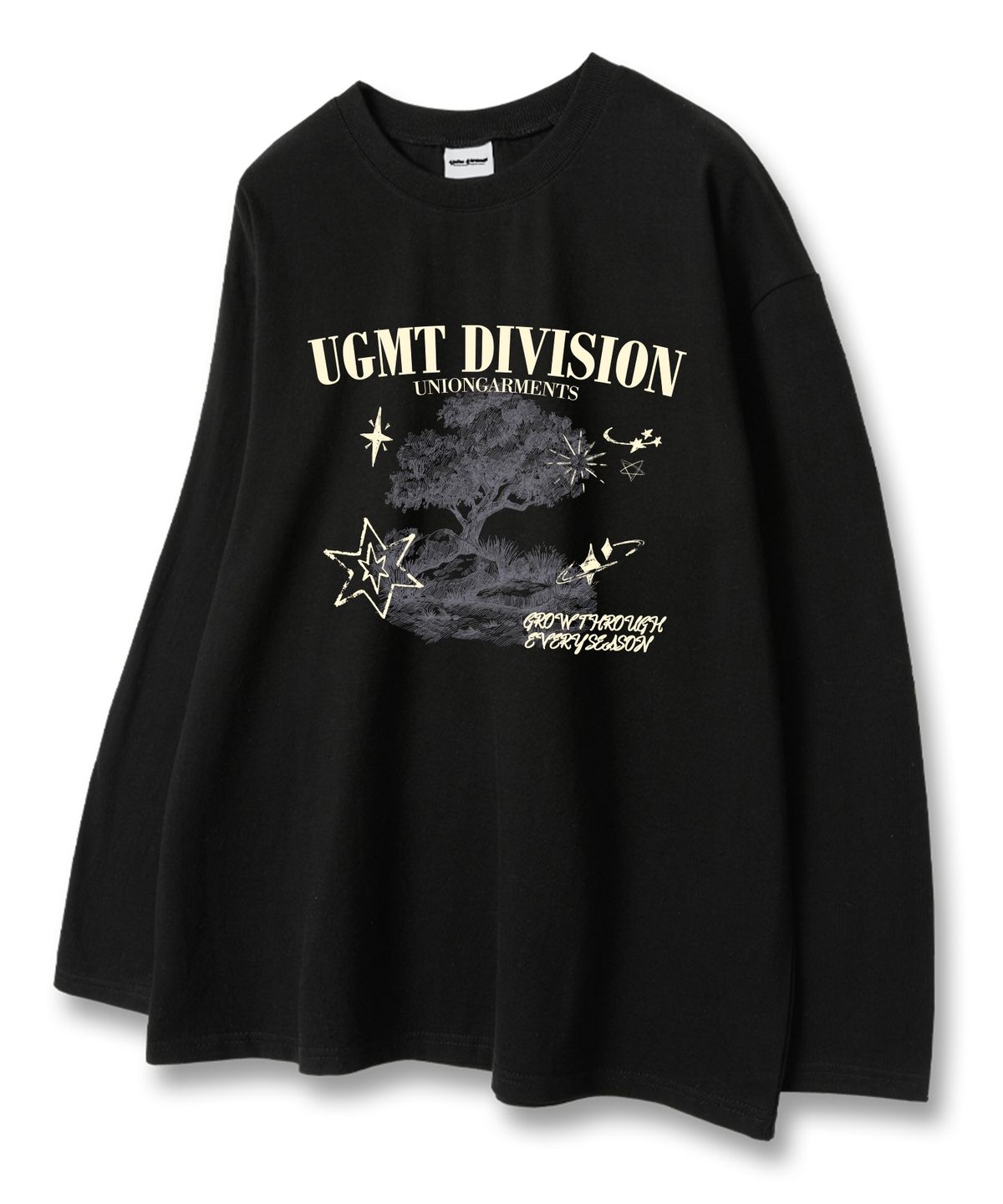 유니온가먼츠(UNION GARMENTS) 유니온트리 루즈핏 긴팔 티셔츠 3COLOR [베이직or시보리]