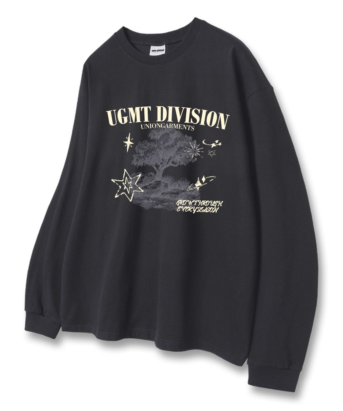 유니온가먼츠(UNION GARMENTS) 유니온트리 루즈핏 긴팔 티셔츠 3COLOR [베이직or시보리]