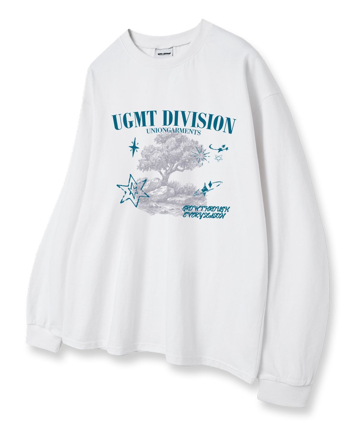 유니온가먼츠(UNION GARMENTS) 유니온트리 루즈핏 긴팔 티셔츠 3COLOR [베이직or시보리]