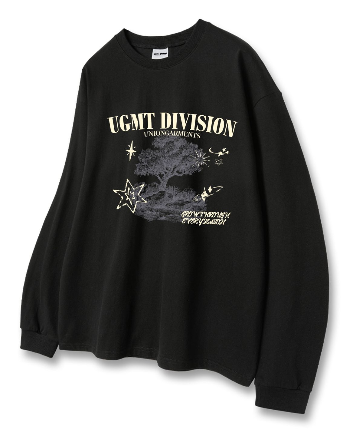 유니온가먼츠(UNION GARMENTS) 유니온트리 루즈핏 긴팔 티셔츠 3COLOR [베이직or시보리]