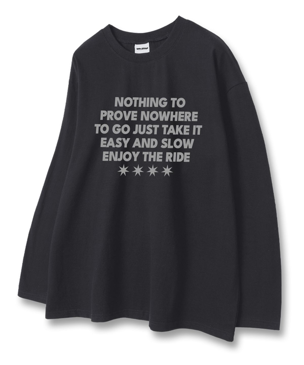 유니온가먼츠(UNION GARMENTS) 이지앤슬로우 루즈핏 긴팔 티셔츠 3COLOR [베이직or시보리]