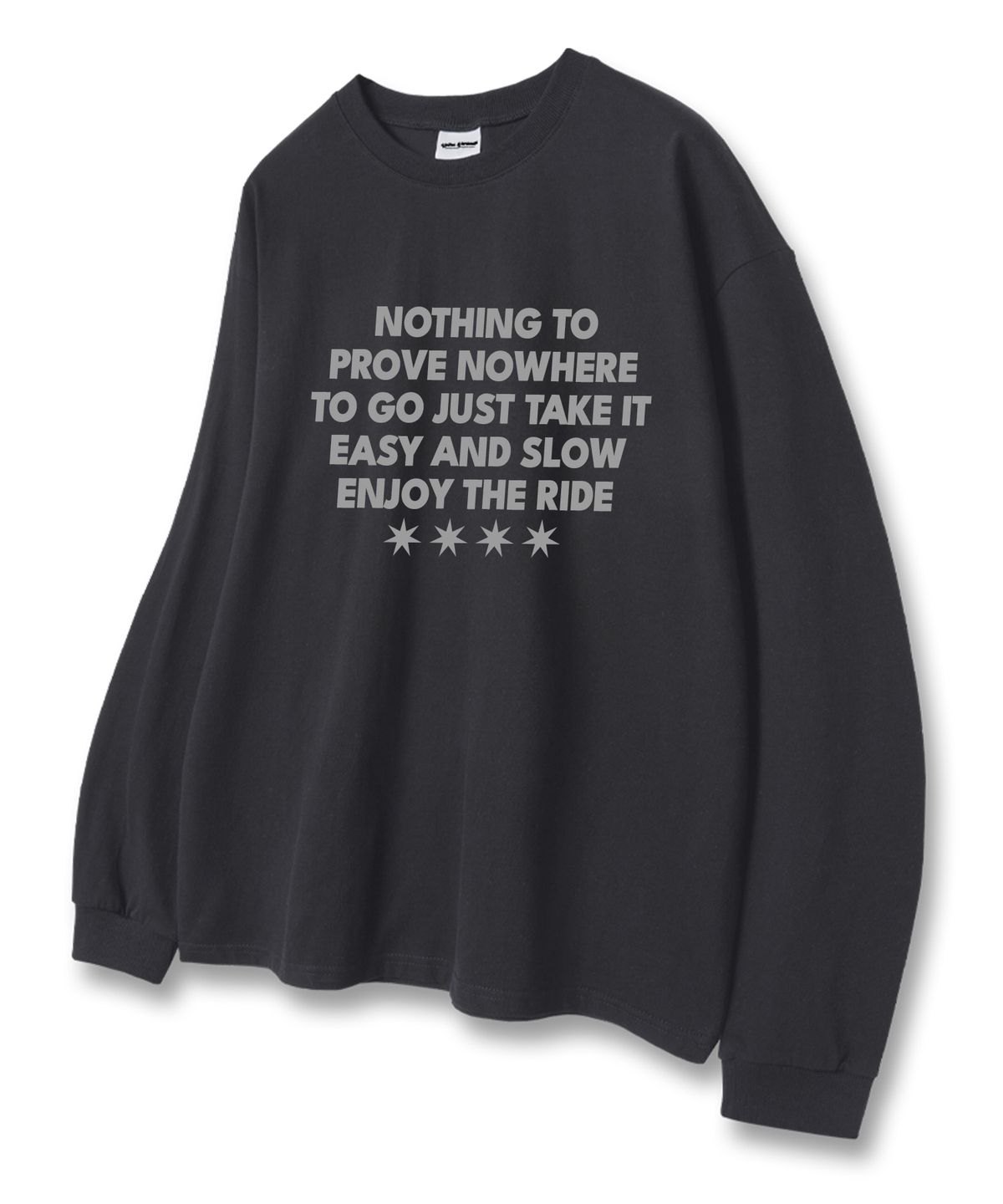 유니온가먼츠(UNION GARMENTS) 이지앤슬로우 루즈핏 긴팔 티셔츠 3COLOR [베이직or시보리]