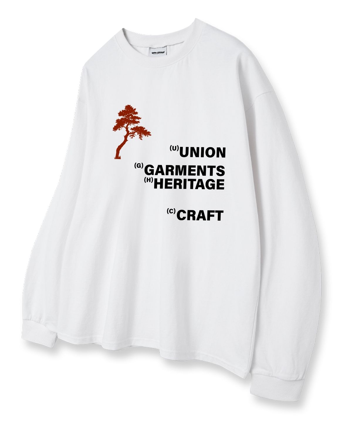 유니온가먼츠(UNION GARMENTS) 유니온크래프트  루즈핏 긴팔 티셔츠 3COLOR [베이직or시보리]