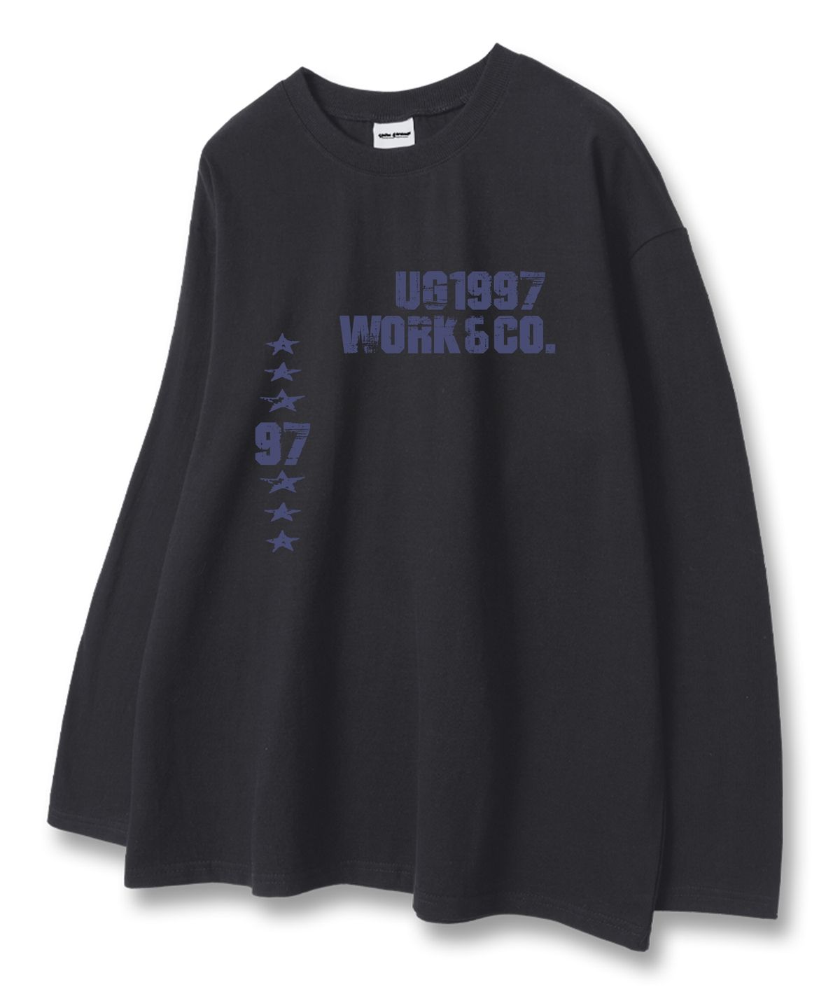 유니온가먼츠(UNION GARMENTS) 97워크  루즈핏 긴팔 티셔츠 3COLOR [베이직or시보리]