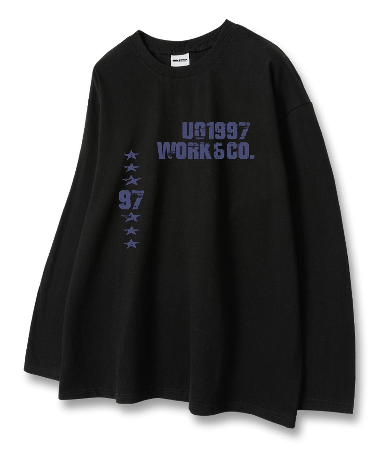 유니온가먼츠(UNION GARMENTS) 97워크  루즈핏 긴팔 티셔츠 3COLOR [베이직or시보리]