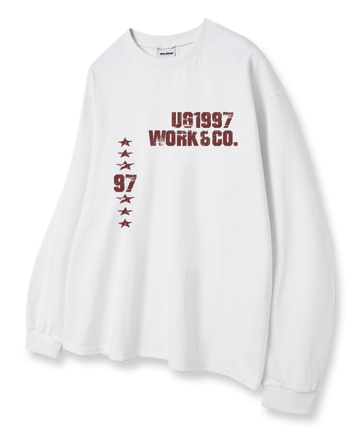 유니온가먼츠(UNION GARMENTS) 97워크  루즈핏 긴팔 티셔츠 3COLOR [베이직or시보리]