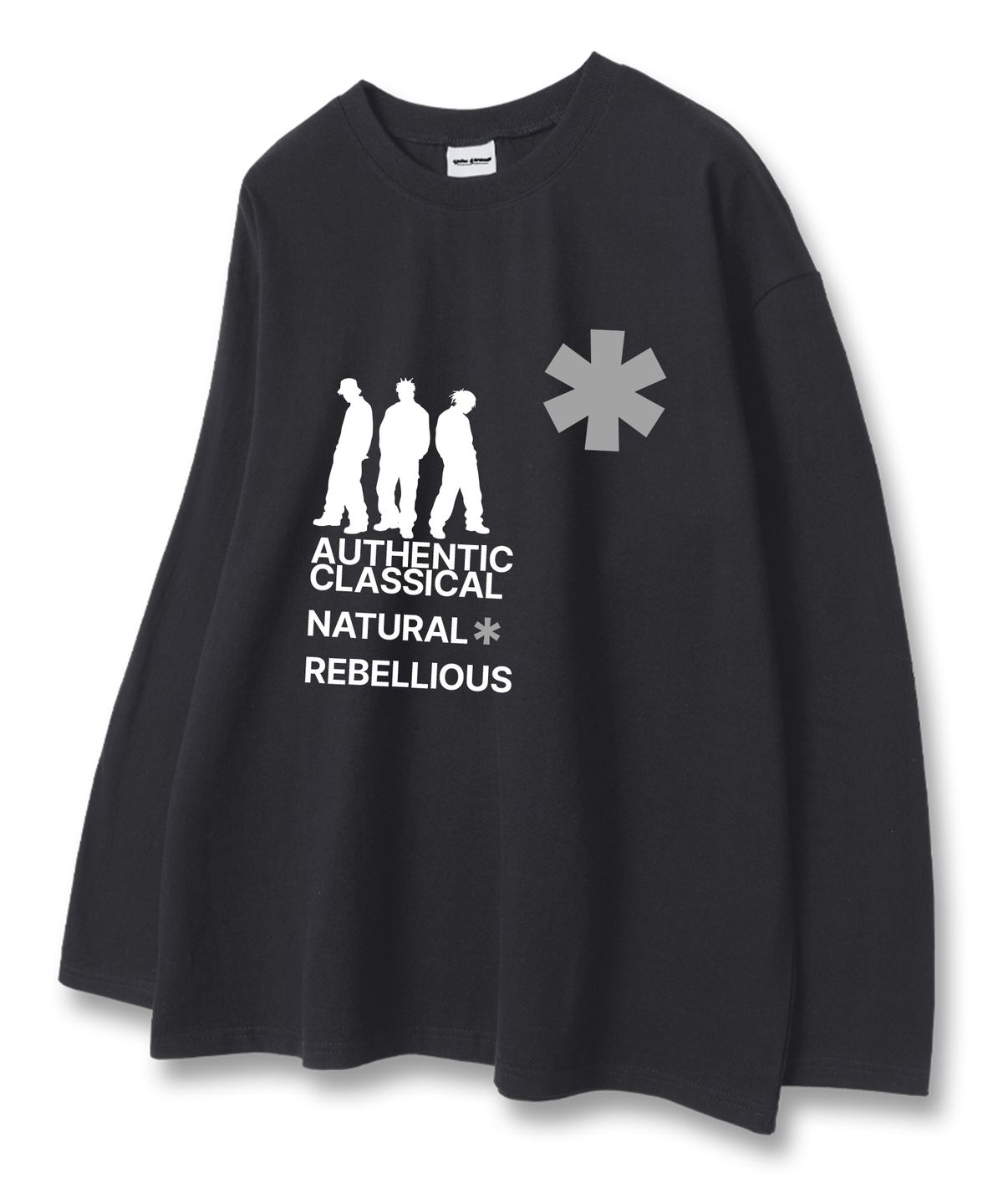 유니온가먼츠(UNION GARMENTS) 클래지컬  루즈핏 긴팔 티셔츠 3COLOR [베이직or시보리]
