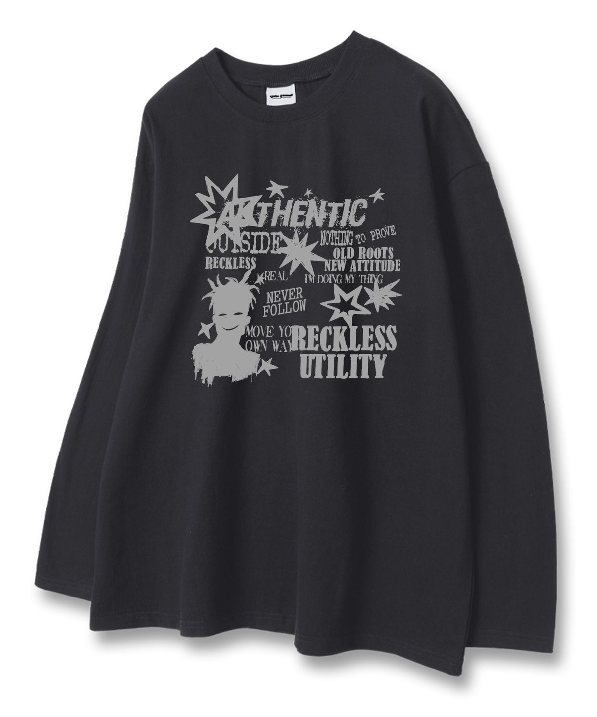 유니온가먼츠(UNION GARMENTS) 뉴에티튜드 루즈핏 긴팔 티셔츠 3COLOR [베이직or시보리]