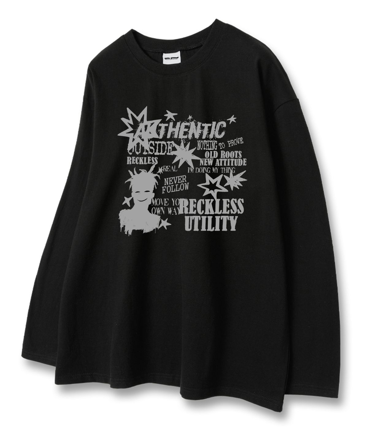 유니온가먼츠(UNION GARMENTS) 뉴에티튜드 루즈핏 긴팔 티셔츠 3COLOR [베이직or시보리]