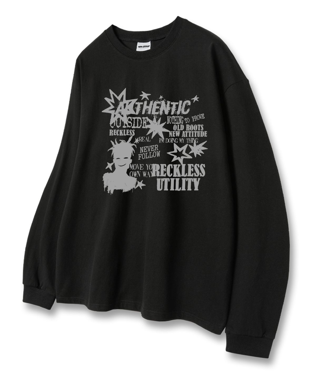 유니온가먼츠(UNION GARMENTS) 뉴에티튜드 루즈핏 긴팔 티셔츠 3COLOR [베이직or시보리]