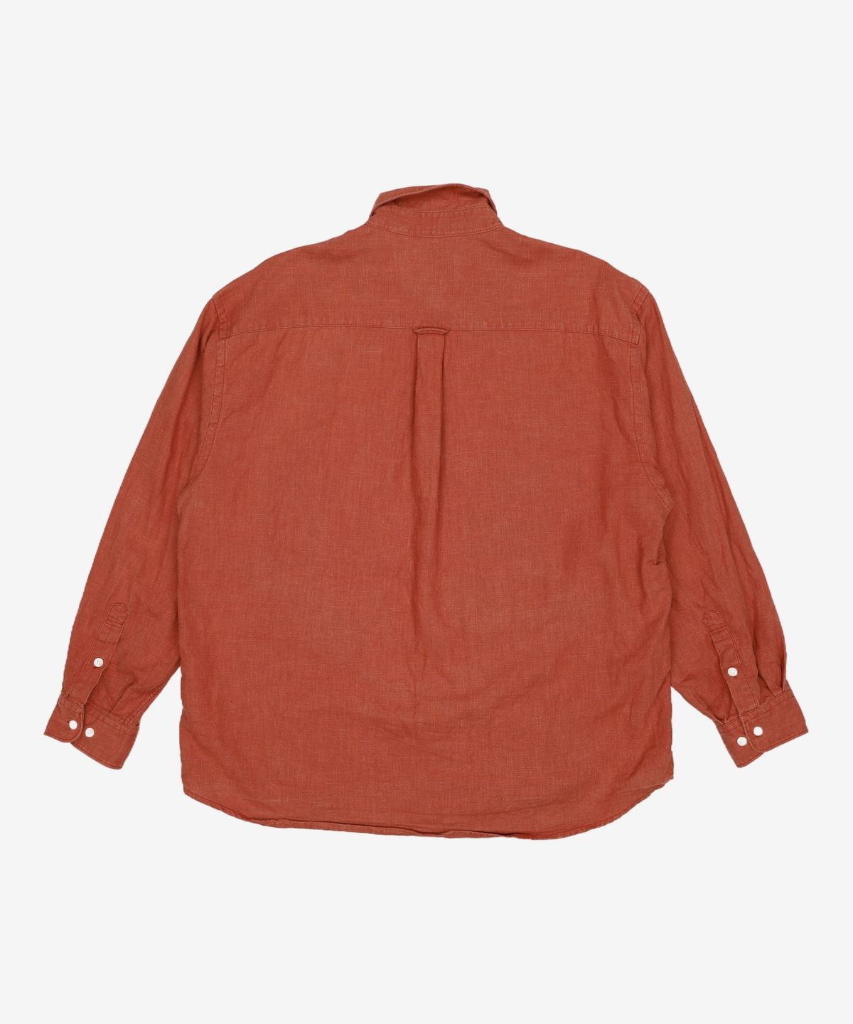 프리즘웍스(FRIZMWORKS) LINEN RELAXED SHIRT _ BRICK XL