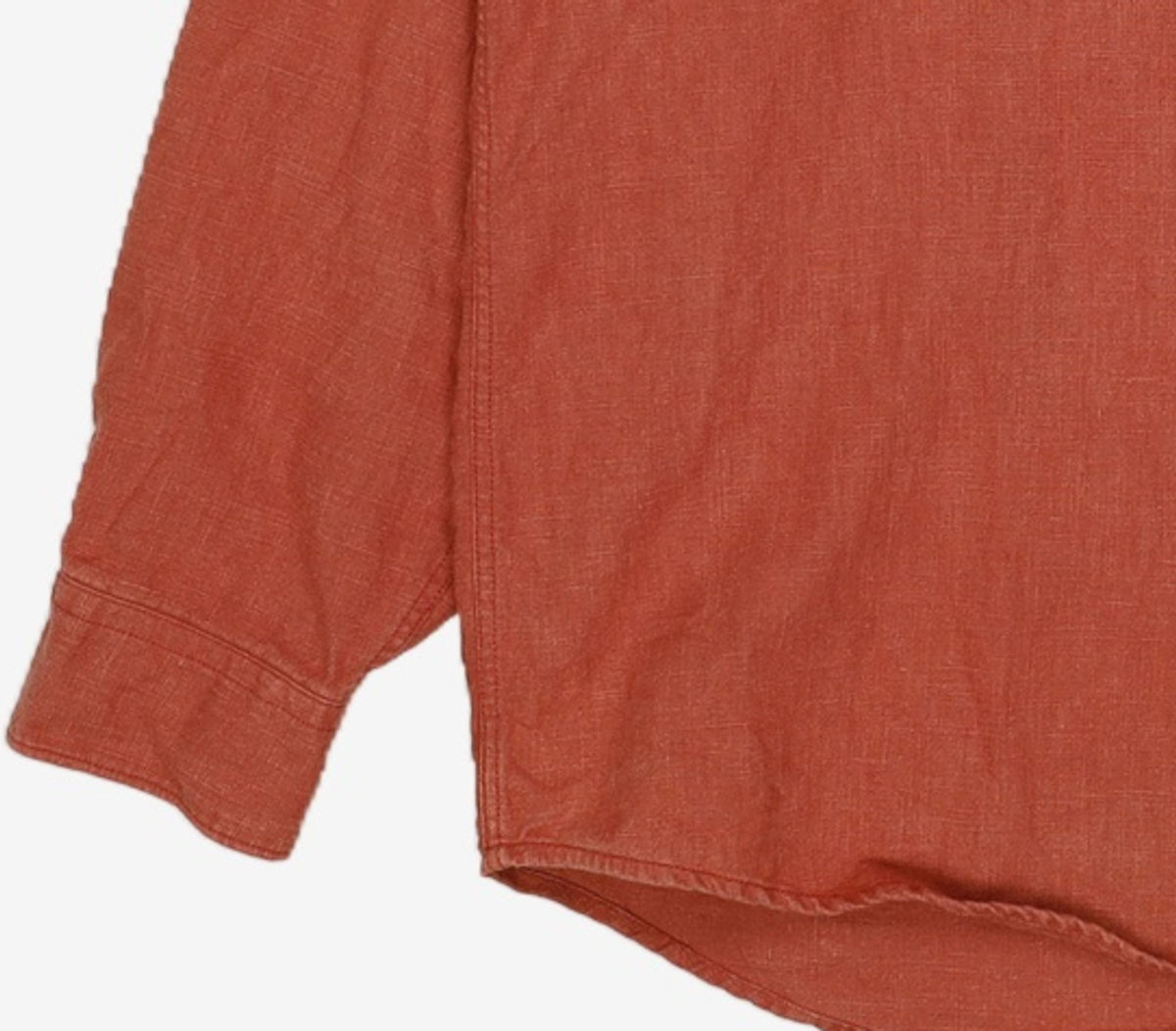 프리즘웍스(FRIZMWORKS) LINEN RELAXED SHIRT _ BRICK XL