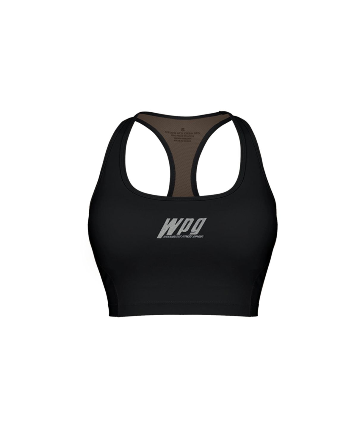 워너비즈핏(WANNABEZFIT) WPG 클래식 브라탑 블랙