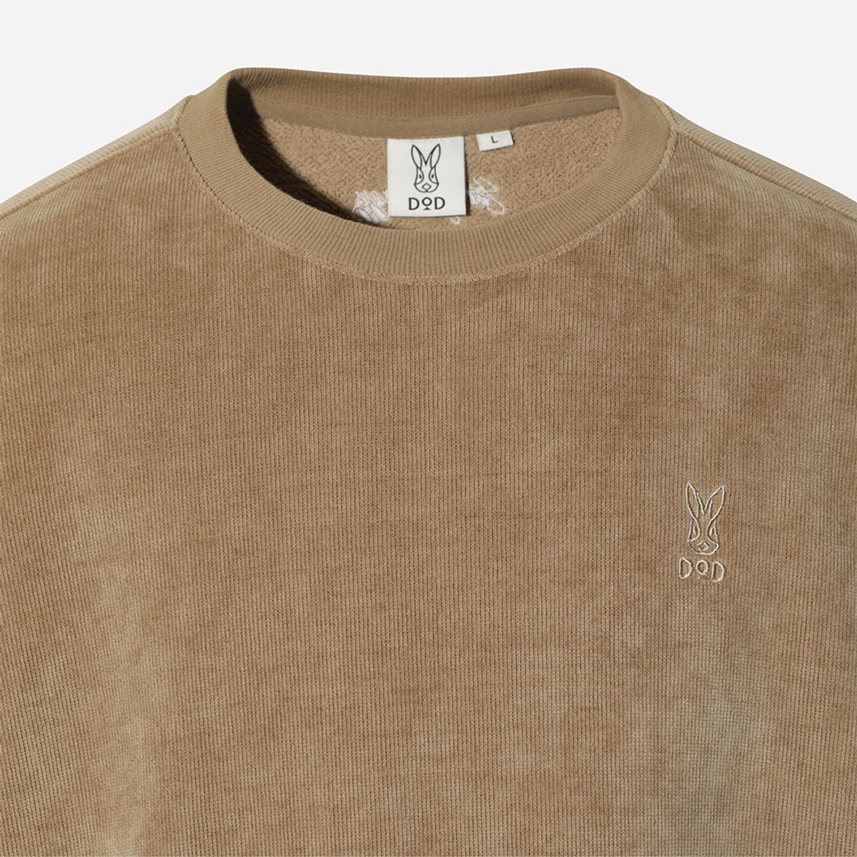 디오디(DOD) 스테이웜 에센셜 맨투맨(BEIGE)