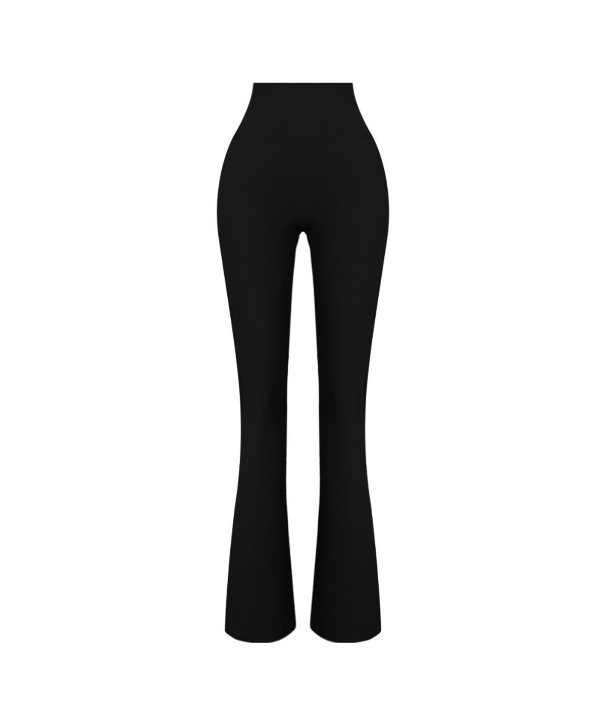워너비즈핏(WANNABEZFIT) 보정핏 DEMI 부츠컷 레깅스 롱기장 +4cm 블랙