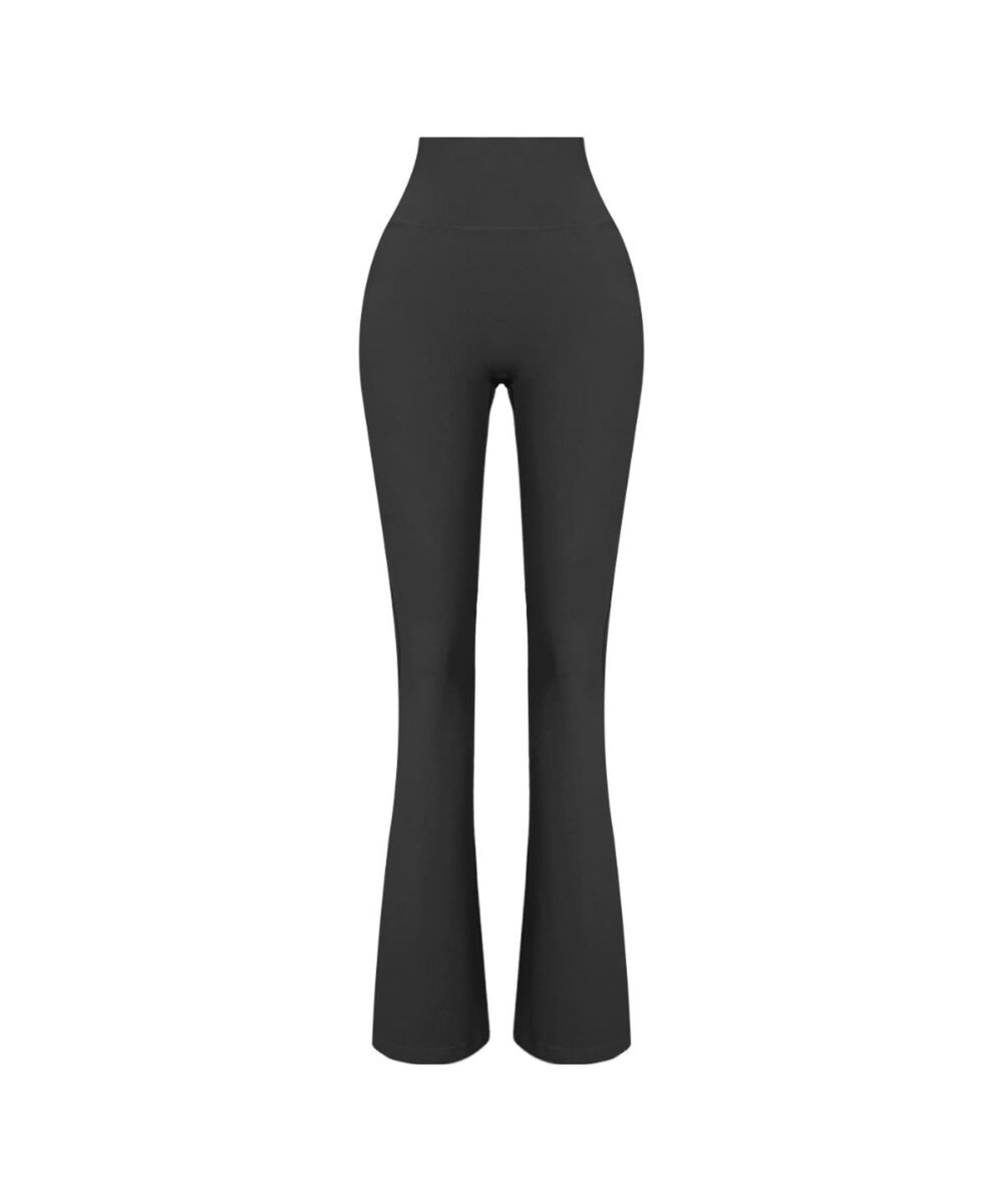 워너비즈핏(WANNABEZFIT) 보정핏 DEMI 부츠컷 레깅스 롱기장 +4cm 차콜