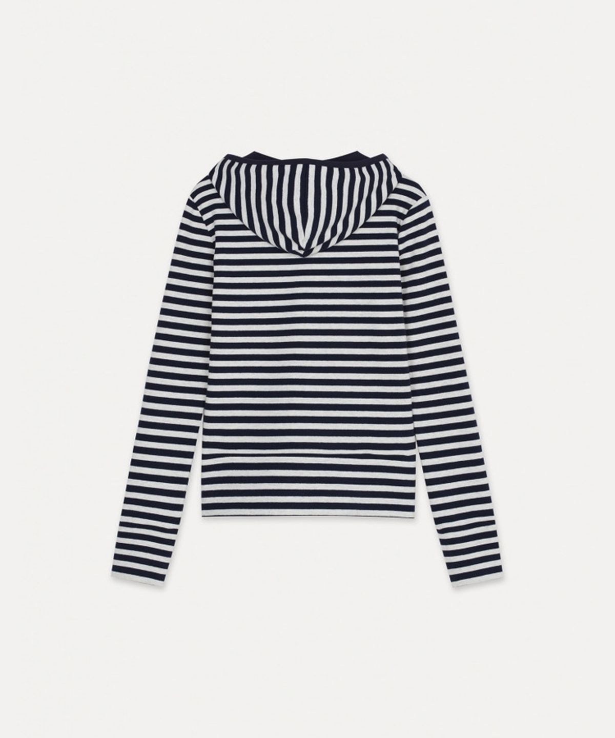섭듀드(SUBDUED) T-shirt with Buttons and Hood (LIGHT GREY BLUE)