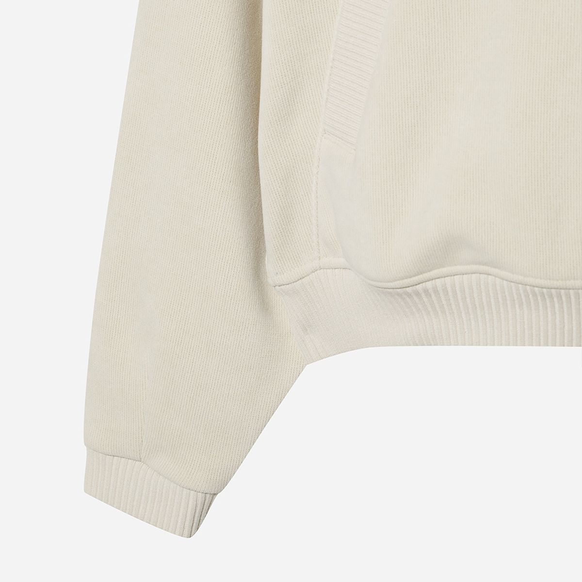 디오디(DOD) 여성) 스테이웜 후드 집업 자켓(IVORY)