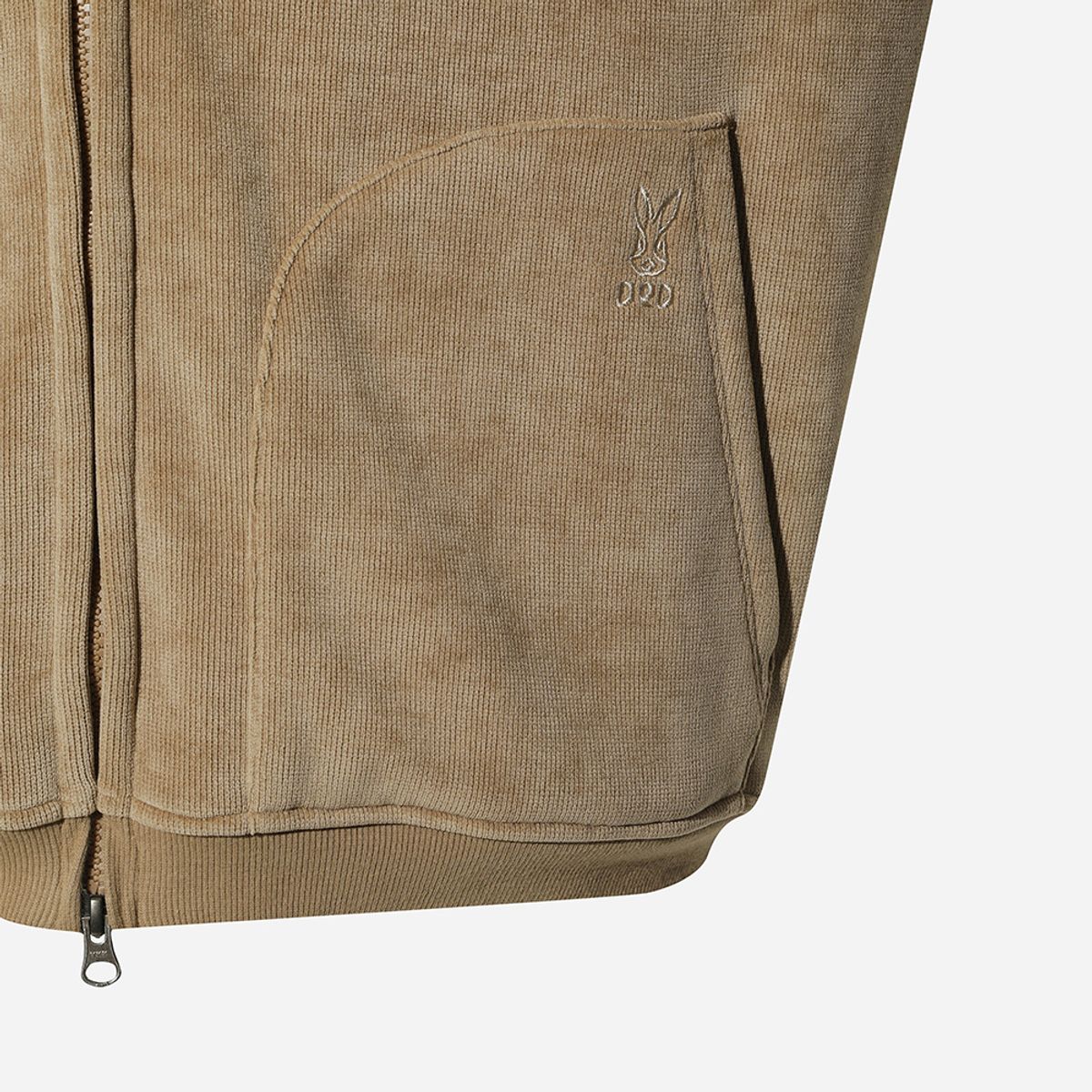 디오디(DOD) 스테이웜 후드 집업 자켓(BEIGE)