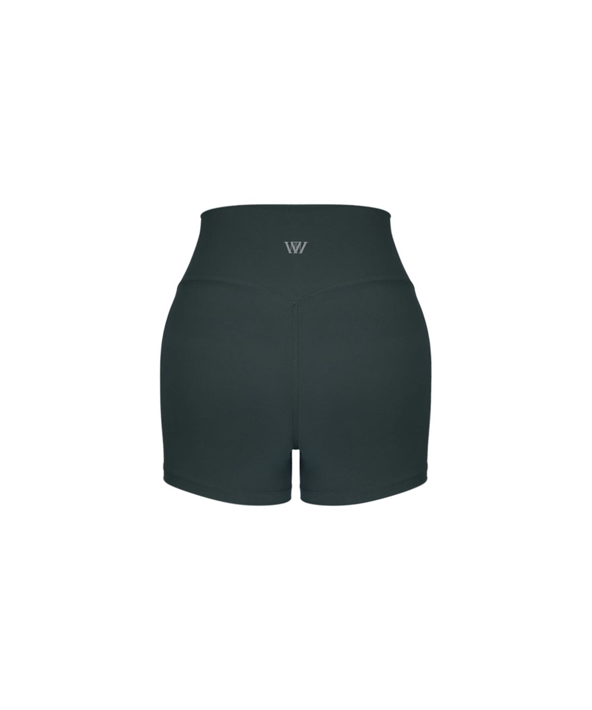워너비즈핏(WANNABEZFIT) DEMI 3D라벨 2.5부 레깅스 딥그린