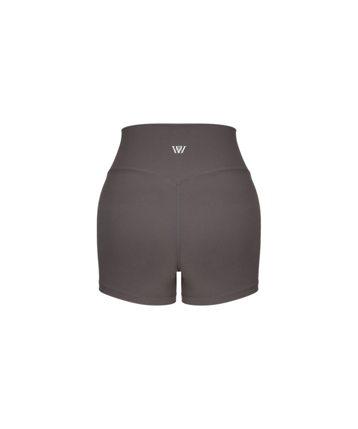 워너비즈핏(WANNABEZFIT) DEMI 3D라벨 2.5부 레깅스 웜그레이