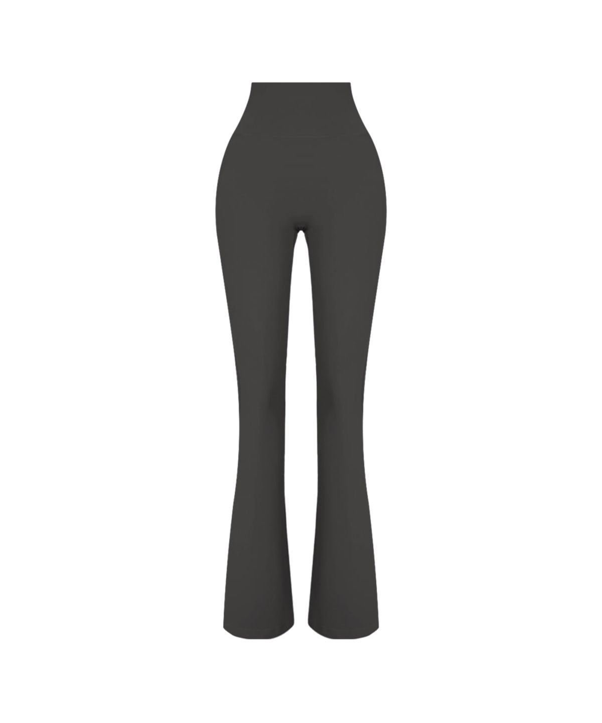 워너비즈핏(WANNABEZFIT) 보정핏 DEMI 부츠컷 기모 레깅스 롱기장 +4cm 그레파이트그레이