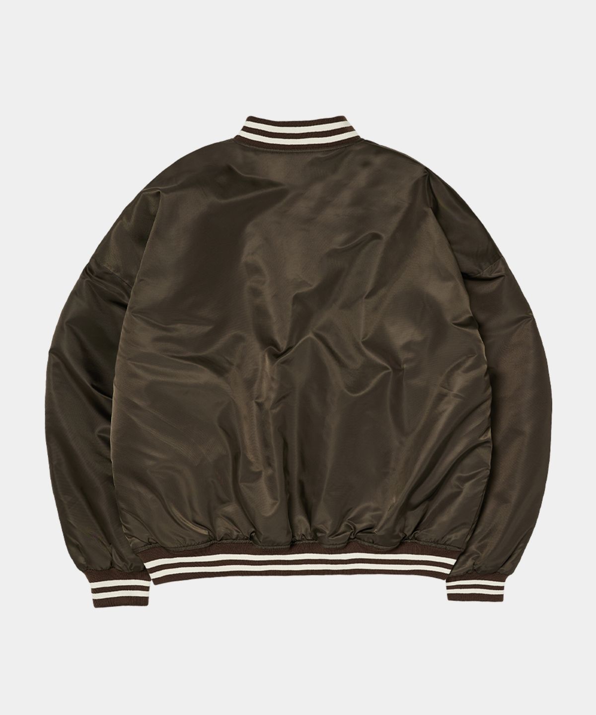 크루멤버스온리(CREW MEMBERS ONLY) BASIC STADIUM JACKET BROWN
