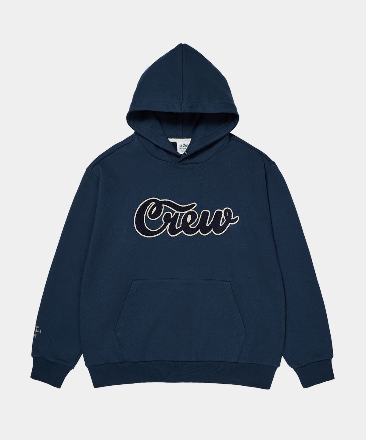 크루멤버스온리(CREW MEMBERS ONLY) CREW LOGO HOODIE NAVY