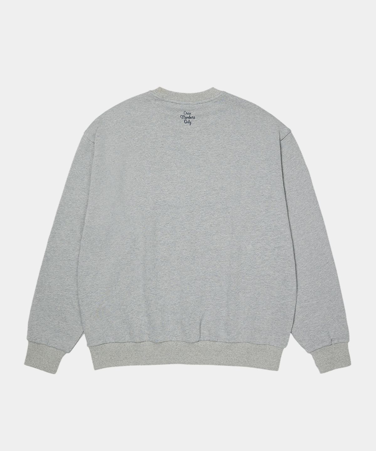 크루멤버스온리(CREW MEMBERS ONLY) CREW LOGO MTM M GRAY