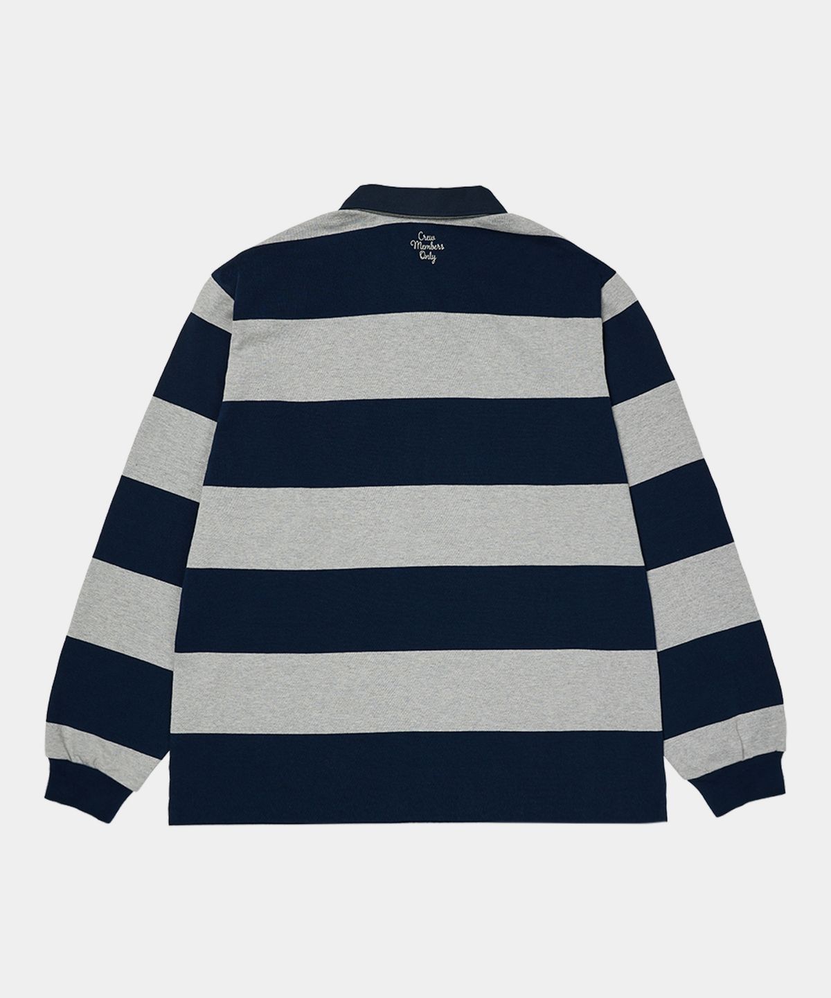크루멤버스온리(CREW MEMBERS ONLY) HERITAGE STRIPE POLO NAVY