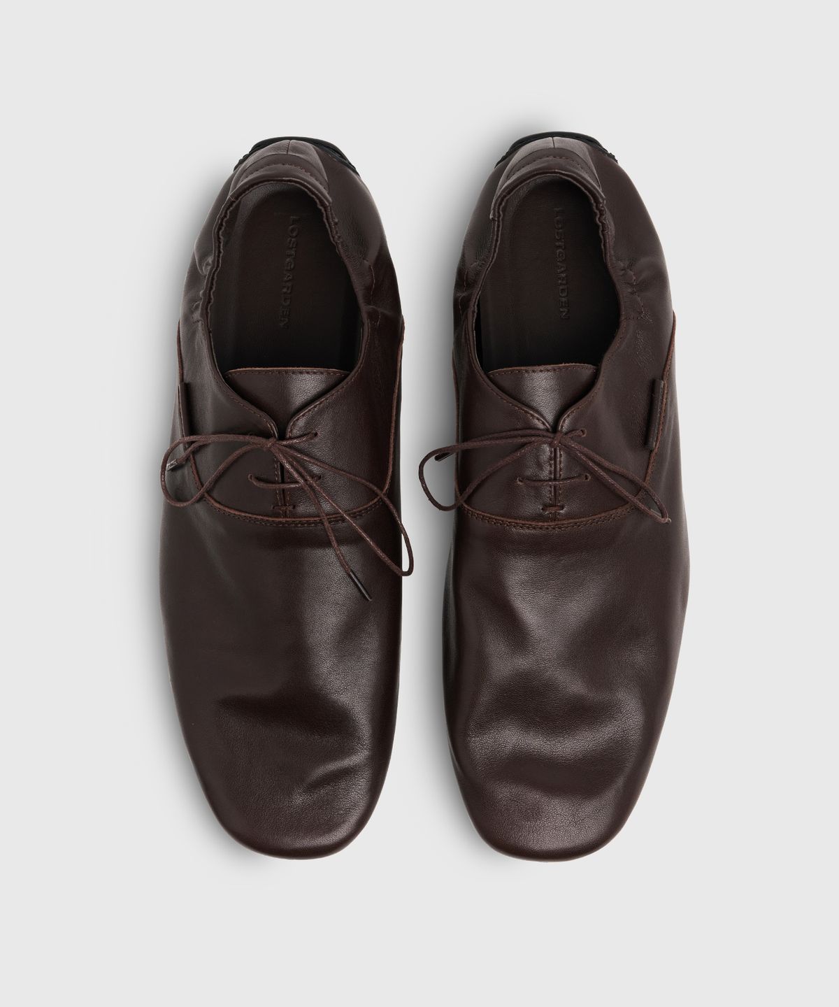 로스트가든(LOSTGARDEN) UNIFORM Driving Derby Dark Chestnut
