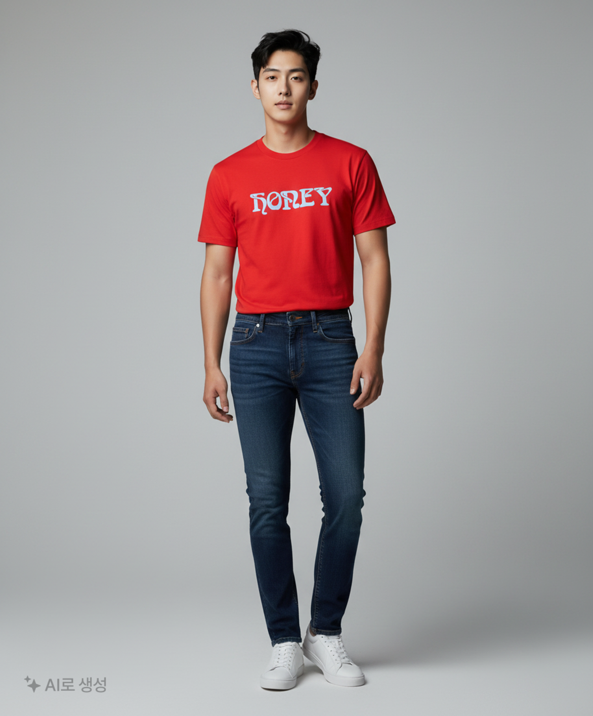 허니스쿱하우스(Honey Scoop House) 반소매 티셔츠 XL